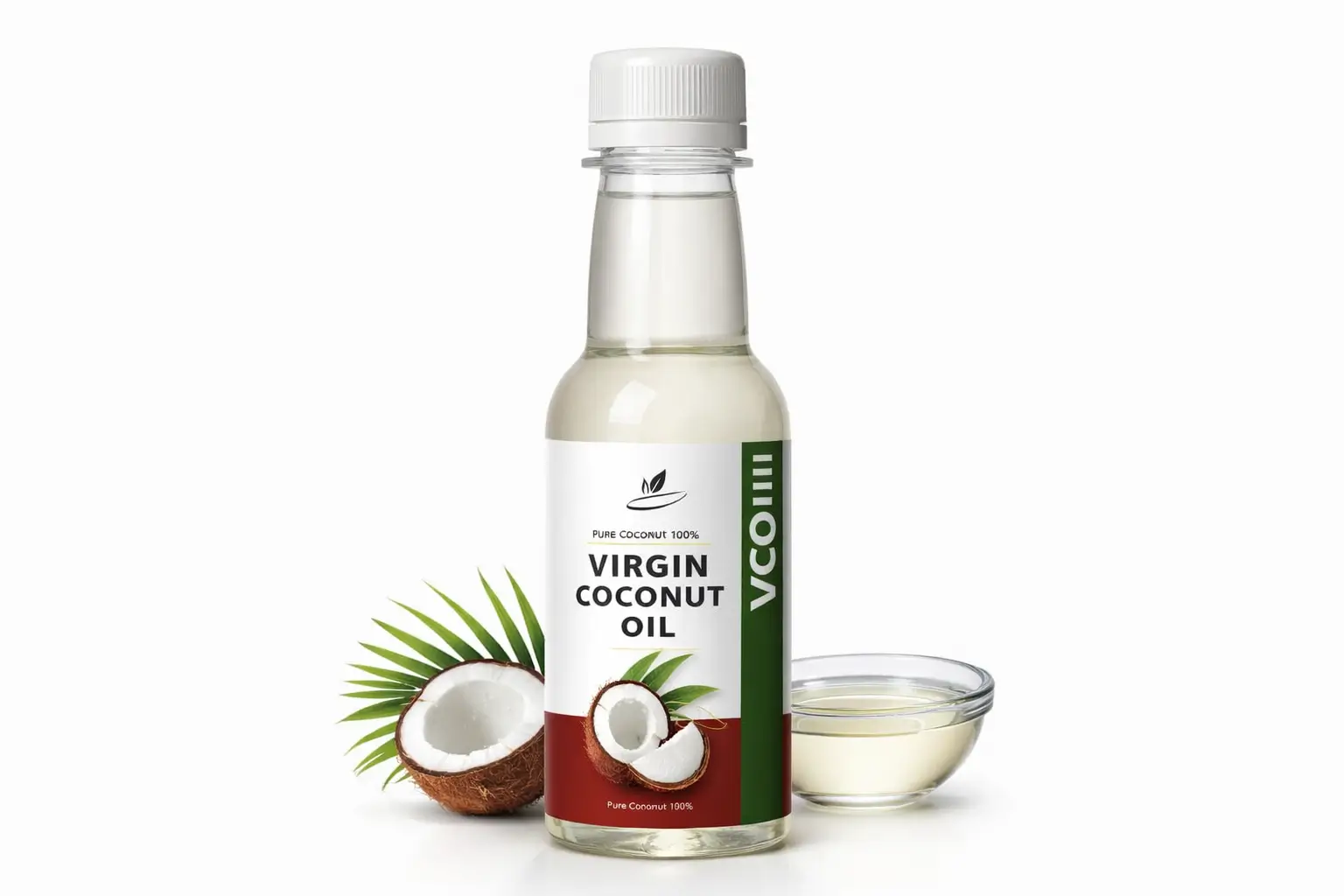 Bottle of Virgin Coconut Oil VCO - Noura VCO